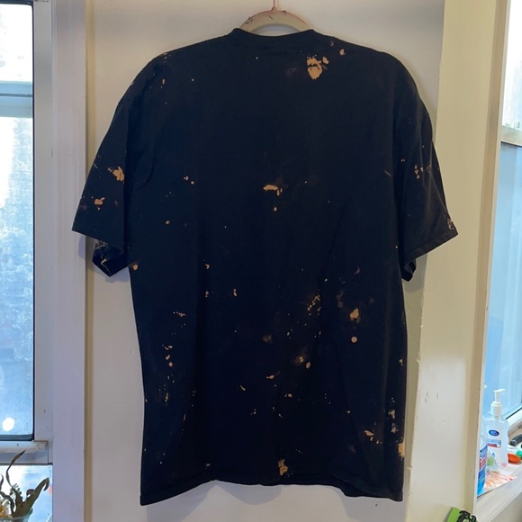 Marbled Tie-Dyed Bleached Tee - Picture 2 of 2